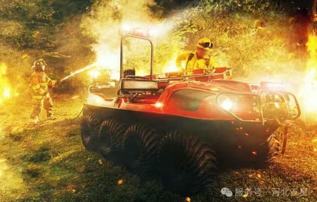 河北五星“瓦爾特·霸王龍”8×8水陸兩棲全地形車：解鎖全行業(yè)搶險新可能