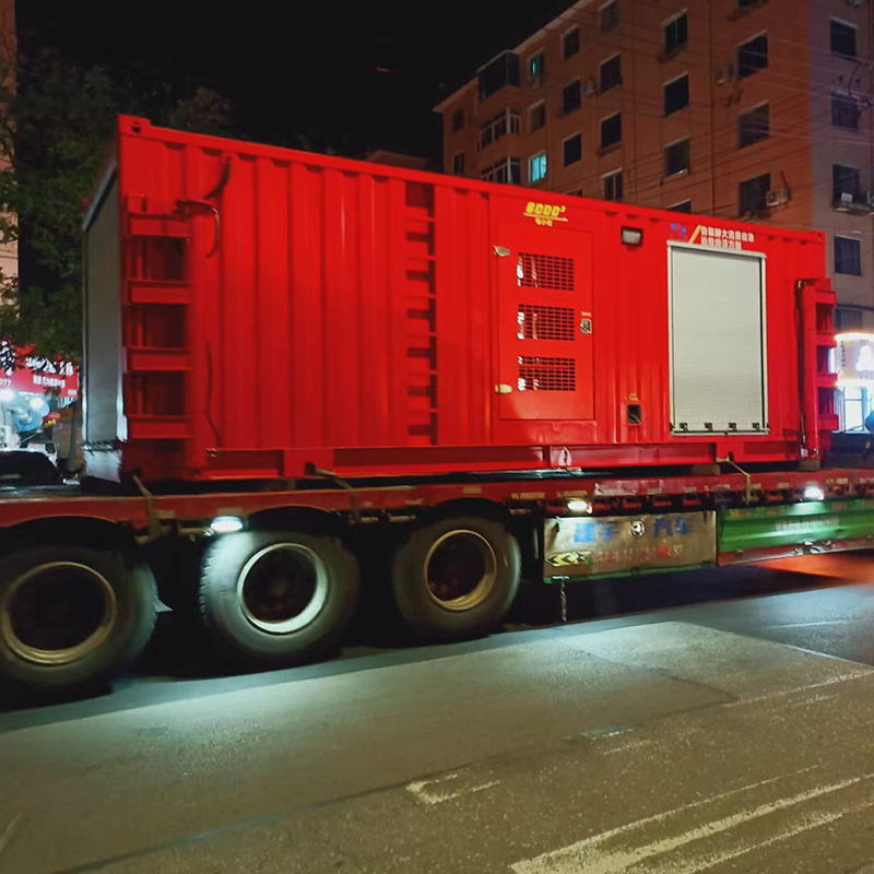 自裝卸大流量應急搶險排澇方艙