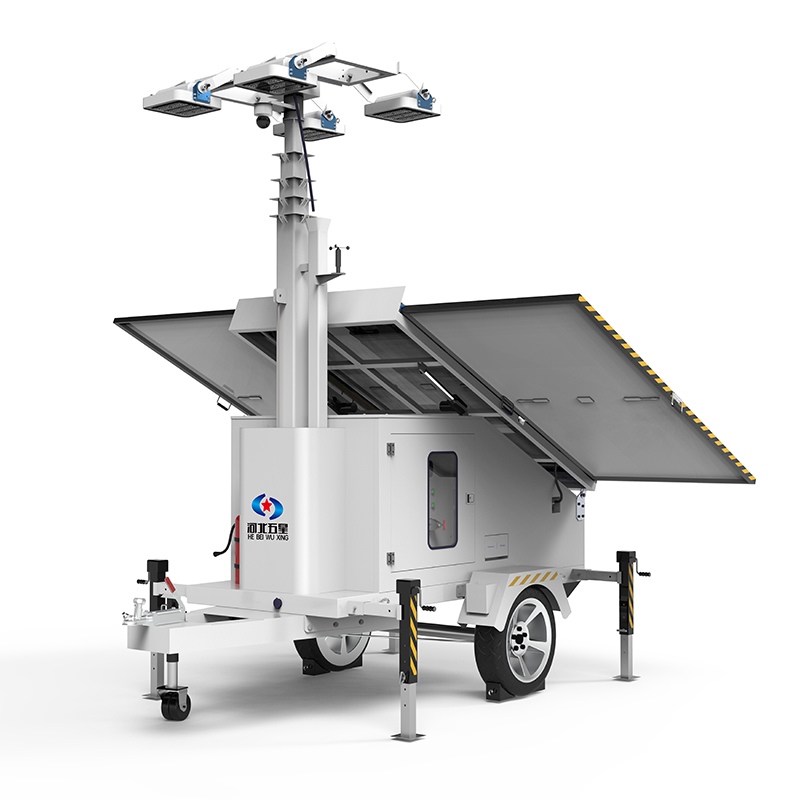 移動式光伏發電儲能應急照明災害報警搶險救災一體化方艙